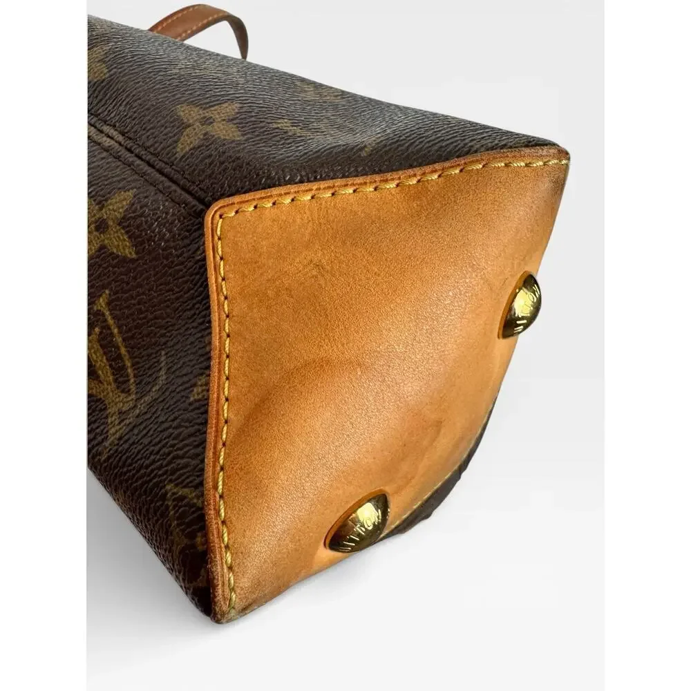 Vtg Louis Vuitton Wilshire PM Monogram Canvas Tote Bag Brown Y2K Preowned - Picture 15 of 16